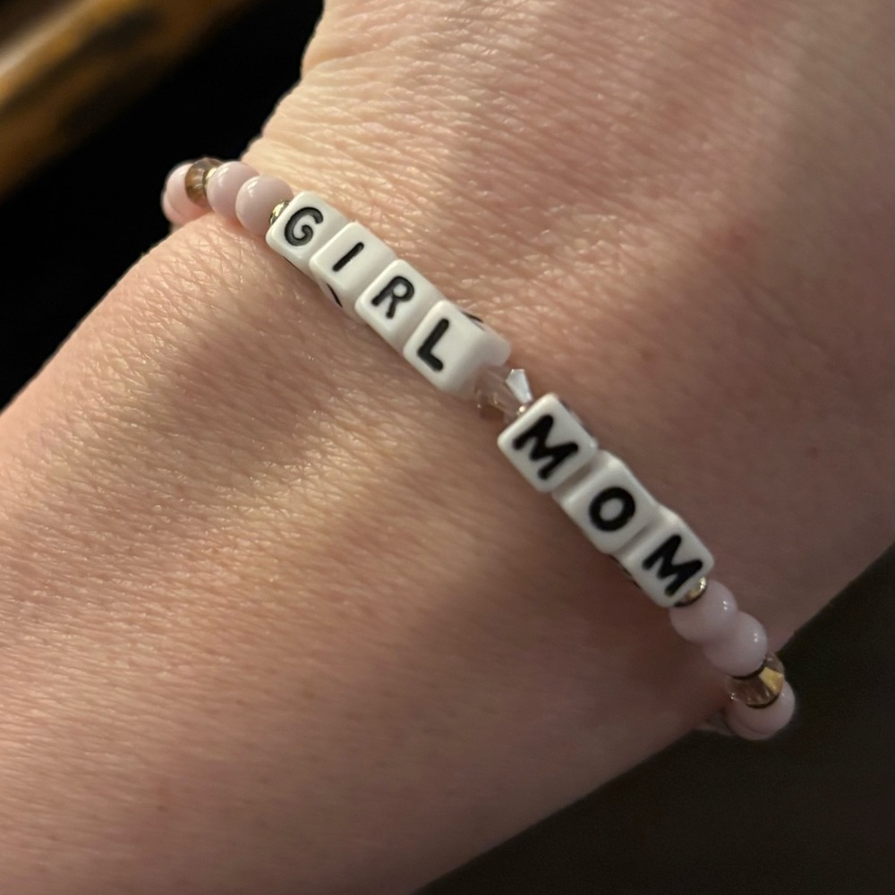 Little Words Project - Mom Series - Girl Mom Beaded Bracelet